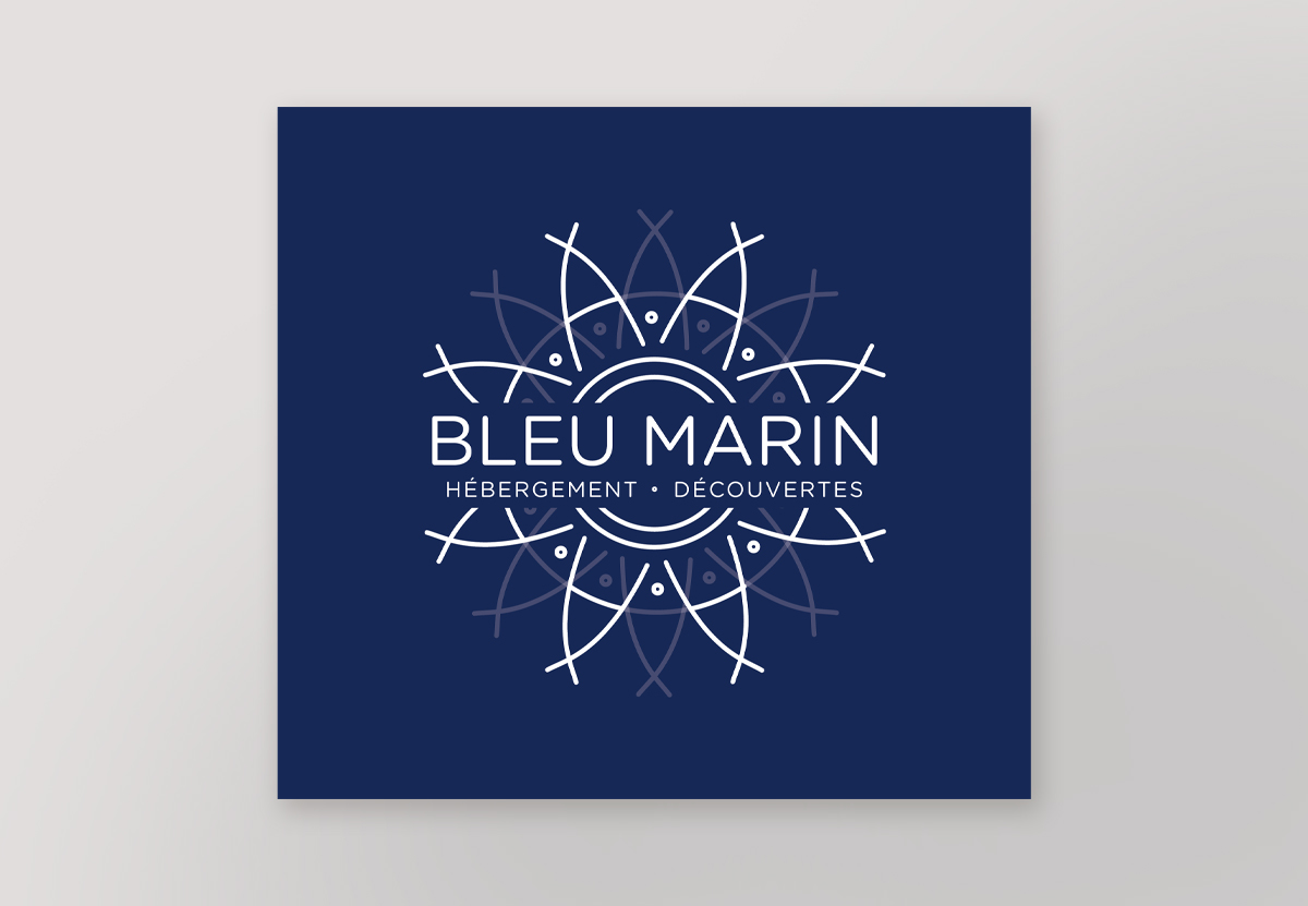 Logo Bleu marin