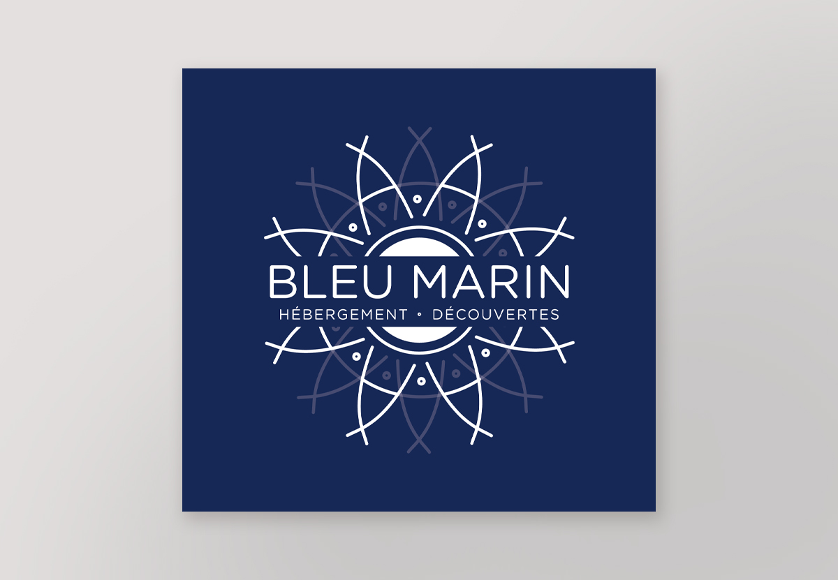 Logo Bleu marin