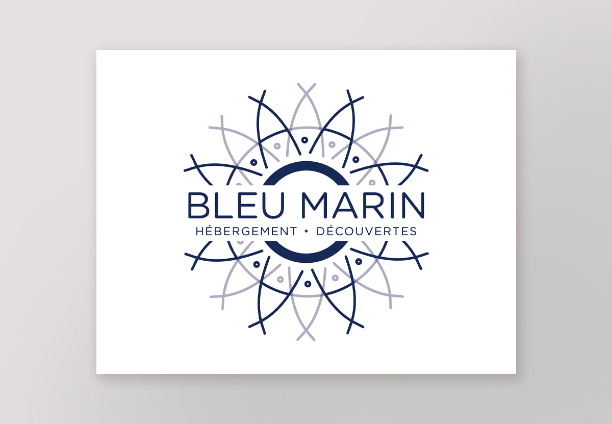 Logo Bleu Marin