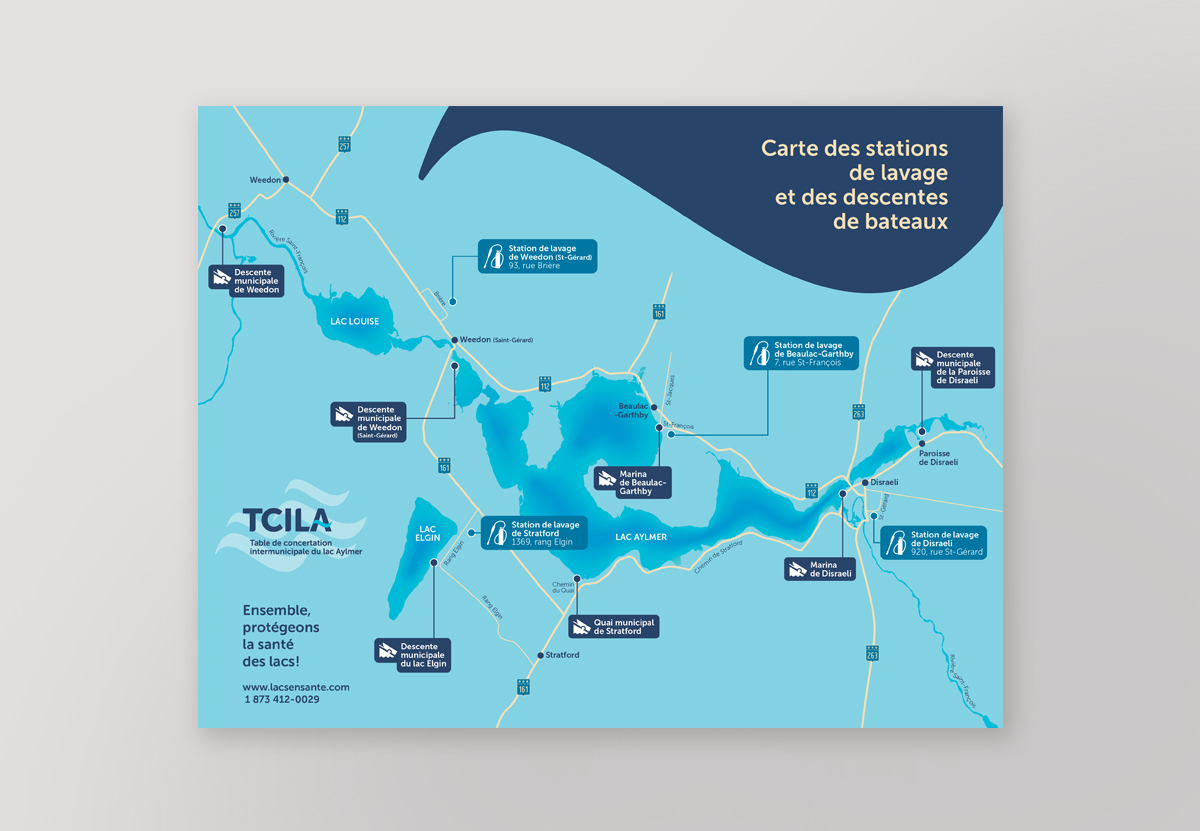 Dépliant TCILA lac Aylmer