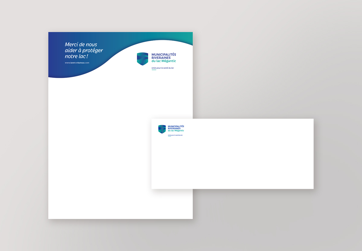 Entête de lettre et enveloppes