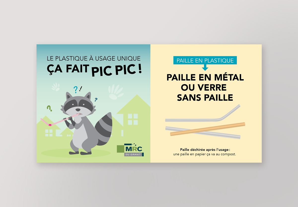 MRC du Granit plastique à usage unique