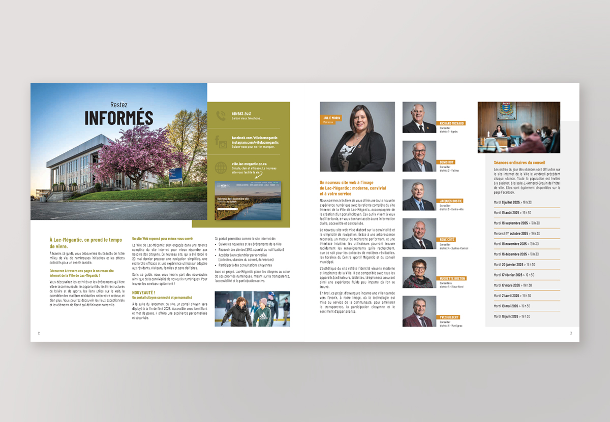 Page 2 du guide de gestion des matières résiduelles